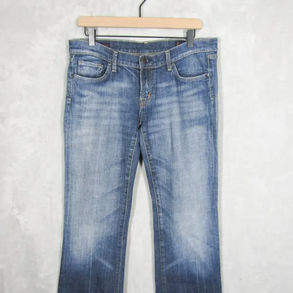 Citizens Of Humanity Jeans Size 30 Denim Womens Kelly Stretch Low Waist Bootcut - Picture 2 of 14